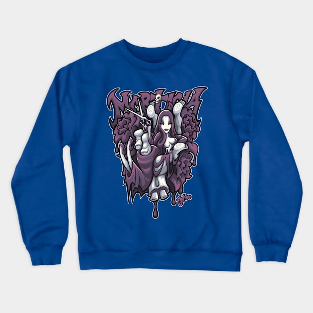 Low Keyed Rhapsodies Crewneck Sweatshirt by JEHSEE